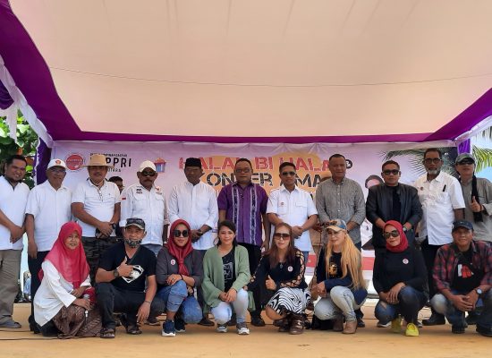 Pemprov dan Pemkot Tikep Apresiasi Halalbihalal dan Konser Amal PAPPRI Malut di Maitara Island