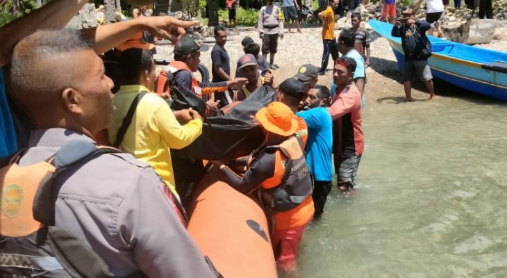 Data Korban Dalam Tenggelamnya Longboat di Perairan Pulau Mangoli