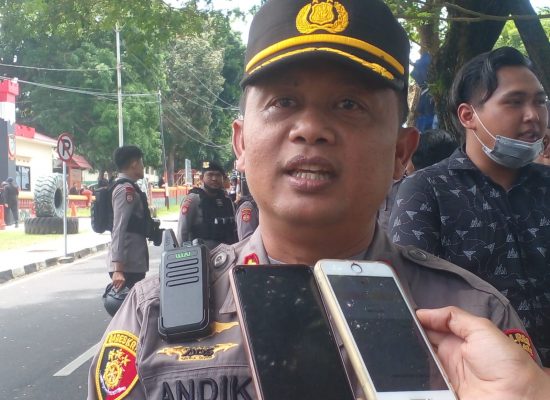 Polres Ternate Terjunkan 350 Personil Kawal Kedatangan Jokowi