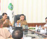Bupati Haltim Pimpin Rapat Evaluasi Persiapan Pelaksanaan Pesparawi Tingkat Provinsi Ke-IV